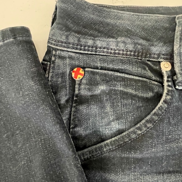 Hudson Collins Skinny Super Stretch Jeans Size 31 Black - Picture 7 of 10